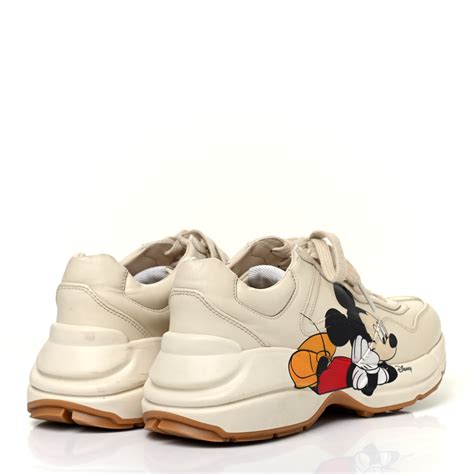 gucci disney sneakers|gucci rhyton sneakers mickey mouse.